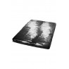Drap de lit en vinyle noir 200 x 230 cm