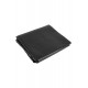 Drap de lit en vinyle noir 200 x 230 cm 