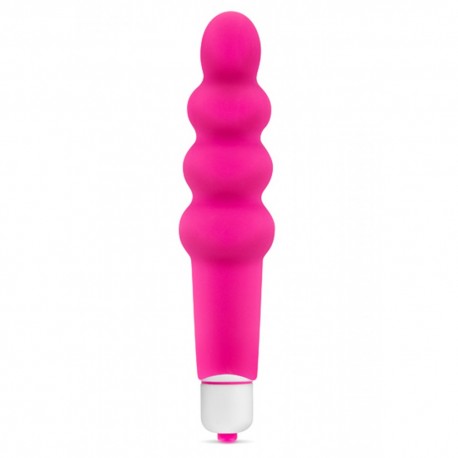 Vibromasseur glace rose silicone 7 vitesses waterproof