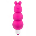 Vibromasseur stimulateur rose 7 vitesses waterproof