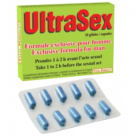 UltraSex aphrodisiaque homme x 10