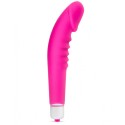 Vibromasseur stimulateur réaliste point G rose silicone 7 vitesses