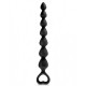 Chapelet plug anal noir 27cm