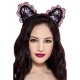 Petite oreilles de chatte en dentelle