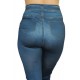 Legging bleu style jean neuf