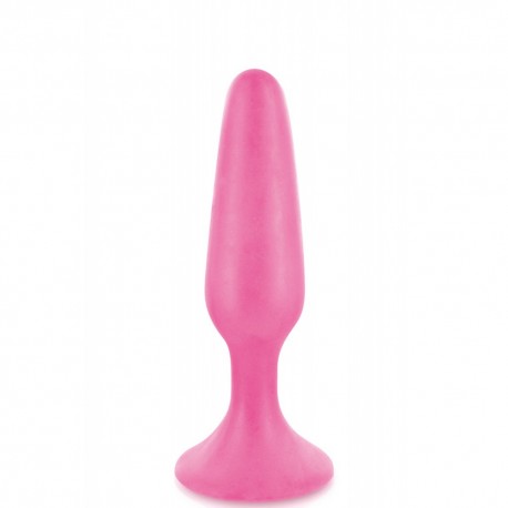 Plug anal ventouse rose court base large