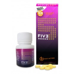 Five, aphrodisiaque ultra performant pour homme x 10 !