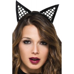 Oreilles de chatte pointues filet