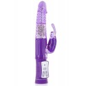 Vibromasseur rabbit violet 2 moteurs et billes rotatives USB