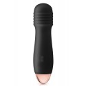 Vibromasseur noir 7 vitesses USB tête strié