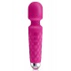 Vibromasseur wand rose 20 vitesses USB