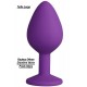 Plug bijou violet Large