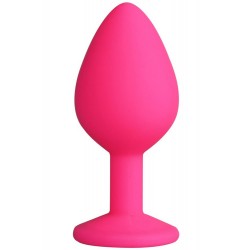 Plug bijou rose Large