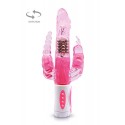 Vibromasseur rabbit rotatif triple stimulation - CC530136