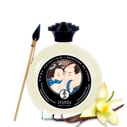 Peinture de corps comestible vanille chocolat blanc 100ml - CC817001