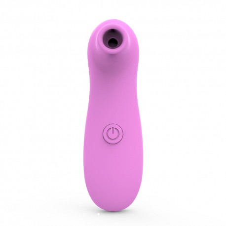 Vibromasseur succion rose 10 vitesses de voyage - BOZ-035PNK