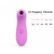 Vibromasseur succion rose 10 vitesses de voyage - BOZ-035PNK