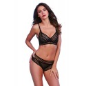 Soutien gorge et tanga noir - DG11863BLK