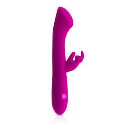 Vibromasseur rabbit Bella rose USB large tête point G 10 programmes - CC531065