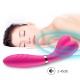 Vibromasseur Wand rose en forme de Y avec 3 moteurs - USK-W04PNK