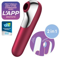 Vibromasseur et stimulateur clitoridien Dual Love Satisfyer - CC5972570030