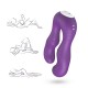 Vibromasseur Violet en forme de U double tête stimulateur point G - USK-V07PUR