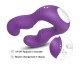 Vibromasseur Violet en forme de U double tête stimulateur point G - USK-V07PUR