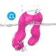 Vibromasseur Rose en forme de U double tête stimulateur point G - USK-V07PNK