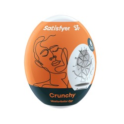 Oeuf masturbateur flexible Crunchy Satisfyer - CC597408