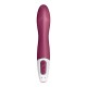 Vibromasseur chauffant connecté USB rouge Big Heat Satisfyer - CC597784