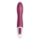 Vibromasseur chauffant connecté USB rouge Big Heat Satisfyer - CC597784