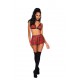 Costume écolière avec mini-jupe et soutien-gorge - DG12503COS