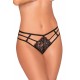 String dentelle noir aux multiples lanières - DG1469BLK