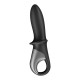 Vibromasseur noir USB, chauffant et connecté Hot Passion Satisfyer - CC597790