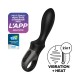 Vibromasseur noir USB, chauffant et connecté Heat Climax Satisfyer - CC597789