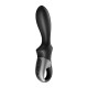 Vibromasseur noir USB, chauffant et connecté Heat Climax Satisfyer - CC597789