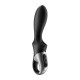 Vibromasseur noir USB, chauffant et connecté Heat Climax Satisfyer - CC597789