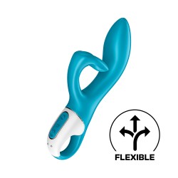 Vibromasseur rabbit bleu USB Embrace Me Satisfyer - CC597792