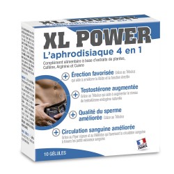 XL Power aphrodisiaque 4 en 1, 10 gélules - LAB32