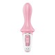 Vibromasseur anal gonflant connecté rose USB Air Pump Booty 5 Satisfyer - CC597803