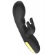 Vibromasseur rabbit noir Luxe très puissant, USB - WS-NV027