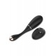 Œuf vibrant télécommandé USB noir avec option commande vocale LOLA-S - WS-NV030