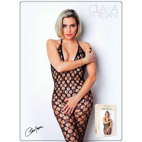 Bodystocking en résille avec maille large - Le Numéro 11 - Collection Bodystocking - CM99011