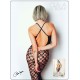 Bodystocking en résille avec maille large - Le Numéro 11 - Collection Bodystocking - CM99011