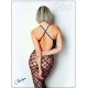 Bodystocking en résille avec maille large - Le Numéro 11 - Collection Bodystocking - CM99011