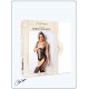 Bodystocking dentelle floral et triple bretelles - Le Numéro 9 - Collection Bodystocking - CM99009