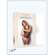 Bodystocking en dentelle noire motif floraux - Le Numéro 8 - Collection Bodystocking - CM99008