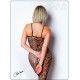 Combinaison en résille aspect toile araignée - Le Numéro 7 - Collection Bodystocking - CM99007