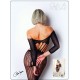 Bodystocking manches longues seins nus - Le Numéro 5 - Collection Bodystocking - CM99005