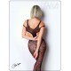 Body noir avec ouverture sexy - Le Numéro 3 - Collection Bodystocking - CM99003